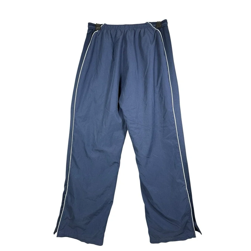 VINTAGE Reebok Pants Adult XL Blue White Track Jogger Lightweight 90s‎